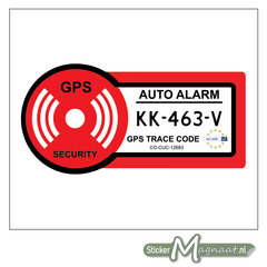 Voertuig Beveiligingsstickers