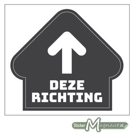 Eenrichting Sticker