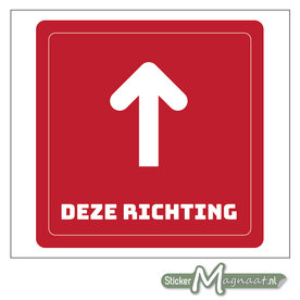 Deze Richting Stickers