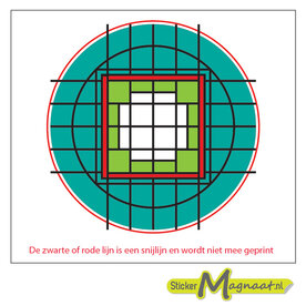 Glas in Lood Stickers - Groen