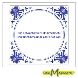 Tegeltjeswijsheid 5