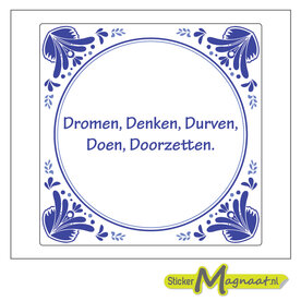 Tegeltjeswijsheid 13