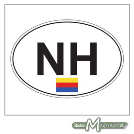 Auto Sticker Noord-Holland