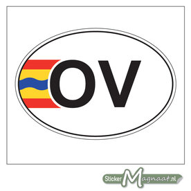 Provincie Sticker Overijssel