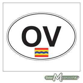 Auto Sticker Overijssel