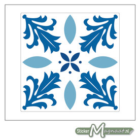 Tegel Stickers Portugees Partoon