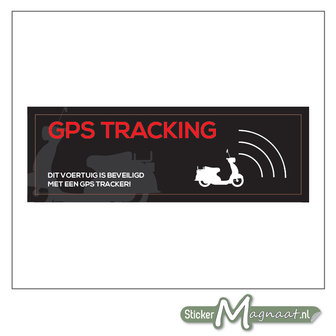 Scooter GPS Sticker