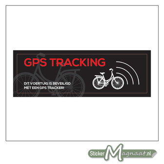 Fiets GPS Sticker