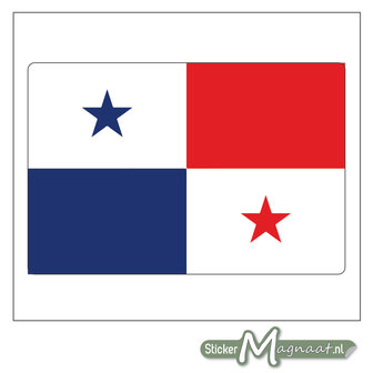 Vlag Panama Sticker