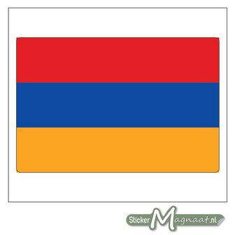 Vlag Armeni&euml; Sticker