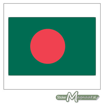 Vlag Bangladesh Sticker