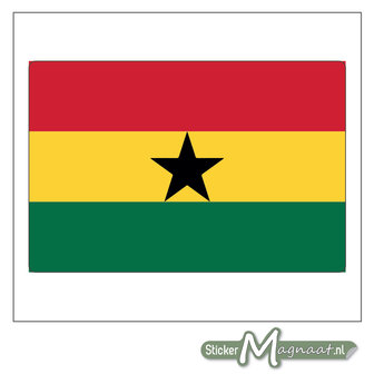 Vlag Ghana Sticker