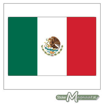 Vlag Mexico Sticker