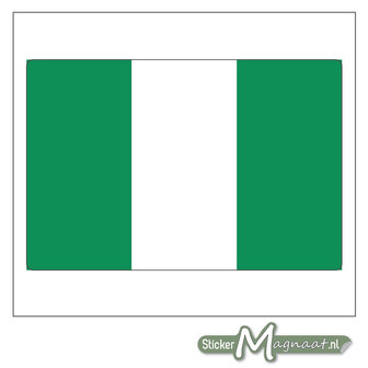 Vlag Nigeria Sticker