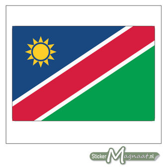 Vlag Namibi&euml; Sticker