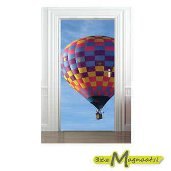 deurstickers luchtballon
