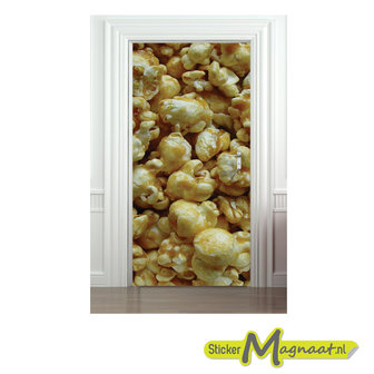 deurstickers popcorn