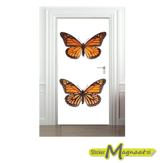 deurstickers vlinder
