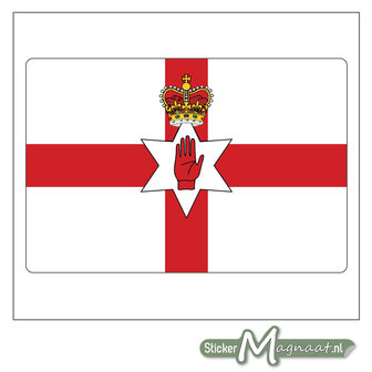 Vlag Noord-Ierland Sticker