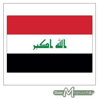 Vlag Irak Sticker