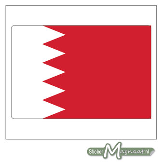 Vlag Bahrein Sticker