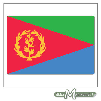 Vlag Eritrea Sticker