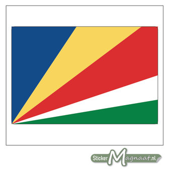 Vlag Seychellen Sticker
