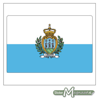 Vlag San Marino Sticker