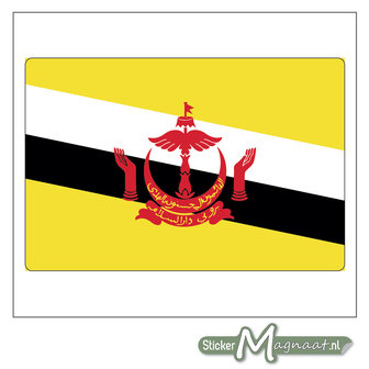 Vlag Brunei Sticker