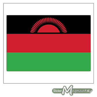 Vlag Malawi Sticker
