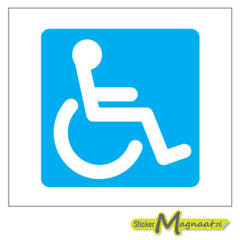 rolstoel stickers