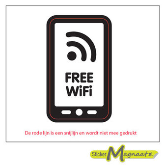free wifi sticker