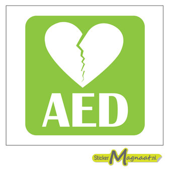 AED Sticker