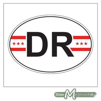 Provincie Stickers Drenthe