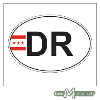 Provincie Sticker Drenthe