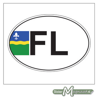 Provincie Sticker Flevoland