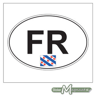 Auto Sticker Friesland