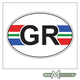 Provincie Stickers Groningen