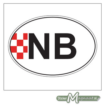 Provincie Sticker Noord-Brabant