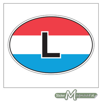Auto Sticker Luxemburg