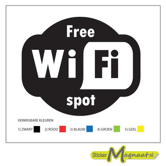 free wifi hotspot stickers