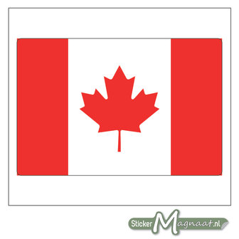 Vlag Canada Sticker