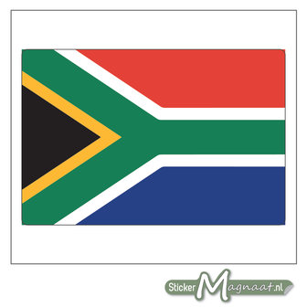 Vlag Zuid-Afrika Sticker