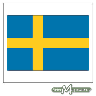 Vlag Zweden Sticker