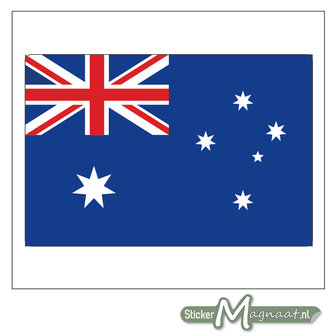 Vlag Australi&euml; Sticker