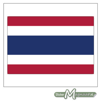Vlag Thailand Sticker