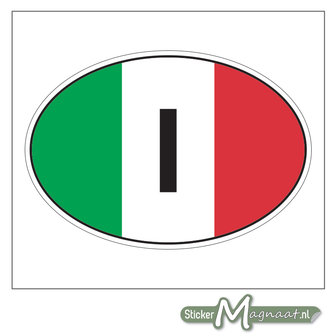 knecht vervolging Deens Auto Sticker Italië bestellen? | StickerMagnaat.nl - Stickermagnaat.nl |  Online Stickers bestellen met gratis verzending vanaf €15,00