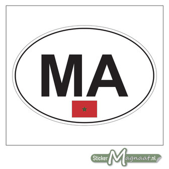 Auto Stickers Marokko