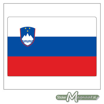 Vlag Sloveni&euml; Sticker