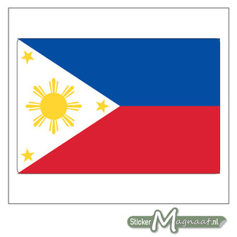 Vlag Filipijnen Sticker